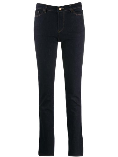 τζιν παντελονι Armani Emporio Slim Fit γυναικεια μπλε | GR26687