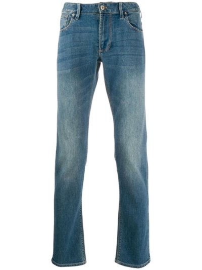 τζιν παντελονι Armani Emporio Slim Fit ανδρικα μπλε | GR31810