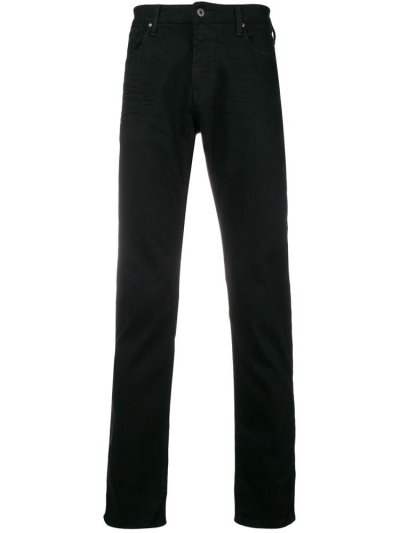 τζιν παντελονι Armani Emporio Slim Fit ανδρικα μαυρα | GR41076