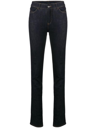 τζιν παντελονι Armani Emporio Slim Fit γυναικεια μπλε | GR70864
