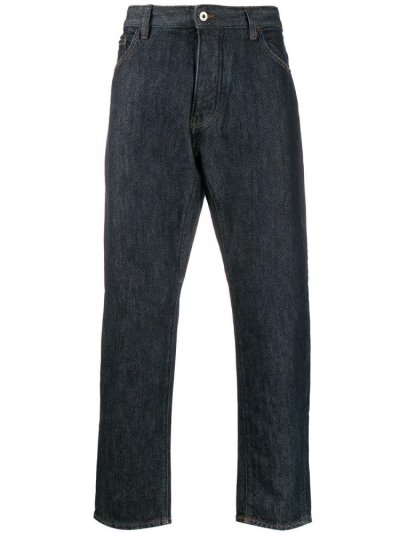 τζιν παντελονι Armani Emporio Straight Leg ανδρικα μπλε | GR19010