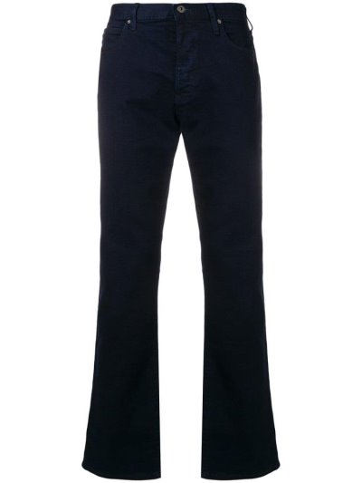 τζιν παντελονι Armani Emporio Straight Leg ανδρικα μπλε | GR81932