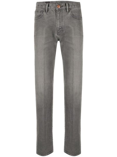τζιν παντελονι Giorgio Armani 5 Pocket ανδρικα γκρι | GR12177