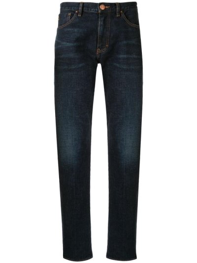 τζιν παντελονι Giorgio Armani 5 Pocket ανδρικα μπλε | GR31088