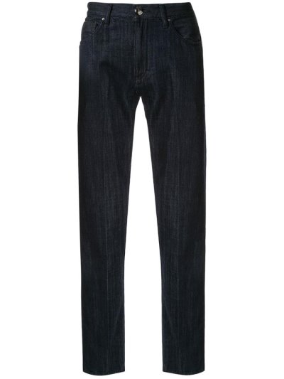 τζιν παντελονι Giorgio Armani Five Pocket ανδρικα μπλε | GR07262