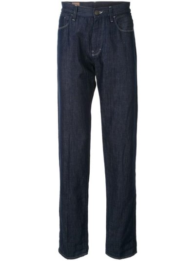 τζιν παντελονι Giorgio Armani Straight Leg ανδρικα μπλε | GR12138