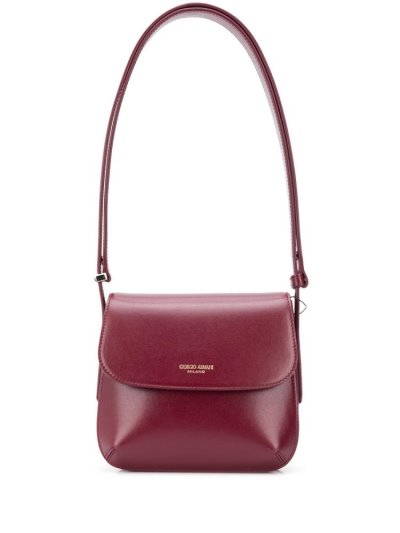 τσάντεσ ώμου Giorgio Armani Logo γυναικεια κοκκινα | GR32429