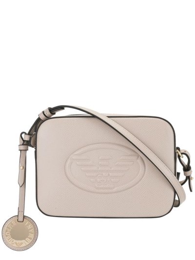 τσαντα Armani Emporio Logo Embossed Camera Bag γυναικεια Μπεζ | GR79549