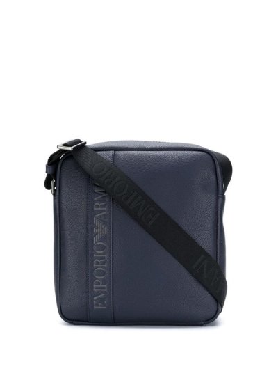 τσαντεσ messenger Armani Emporio Embossed Logo ανδρικα μπλε | GR47043