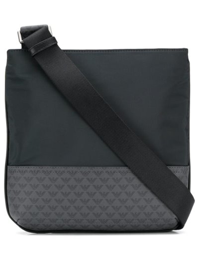 τσαντεσ messenger Armani Emporio Zipped ανδρικα μπλε μαυρα | GR55744