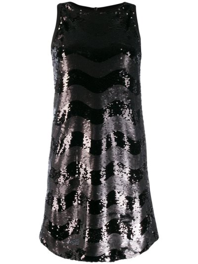 φορεμα Armani Emporio Abito αμανικα Embellished γυναικεια μαυρα | GR26148