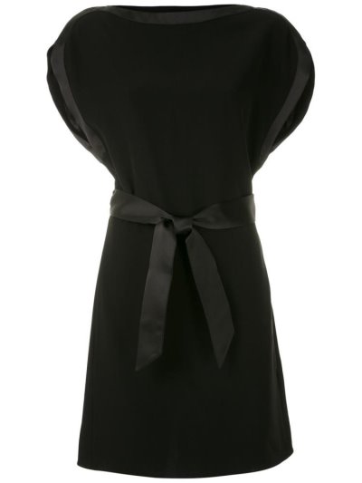 φορεμα Armani Emporio Belted Cocktail γυναικεια μαυρα | GR36779