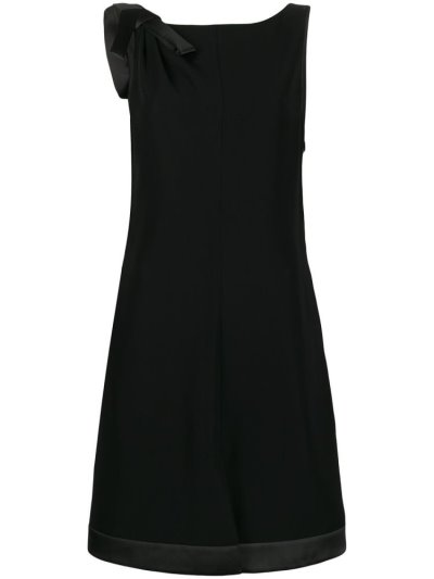 φορεμα Armani Emporio Shoulder Bow Shift φορεμα γυναικεια μαυρα | GR51761