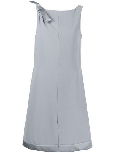 φορεμα Armani Emporio Shoulder Bow Shift φορεμα γυναικεια γκρι | GR56051