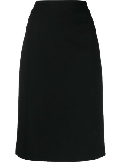 φουστεσ Armani Emporio High Waisted Pencil Skirt γυναικεια μαυρα | GR95519